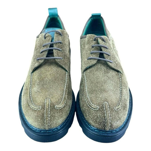 Galizio Torresi Safari Desert Oxford  Men Size 8.5-9 Suede green
